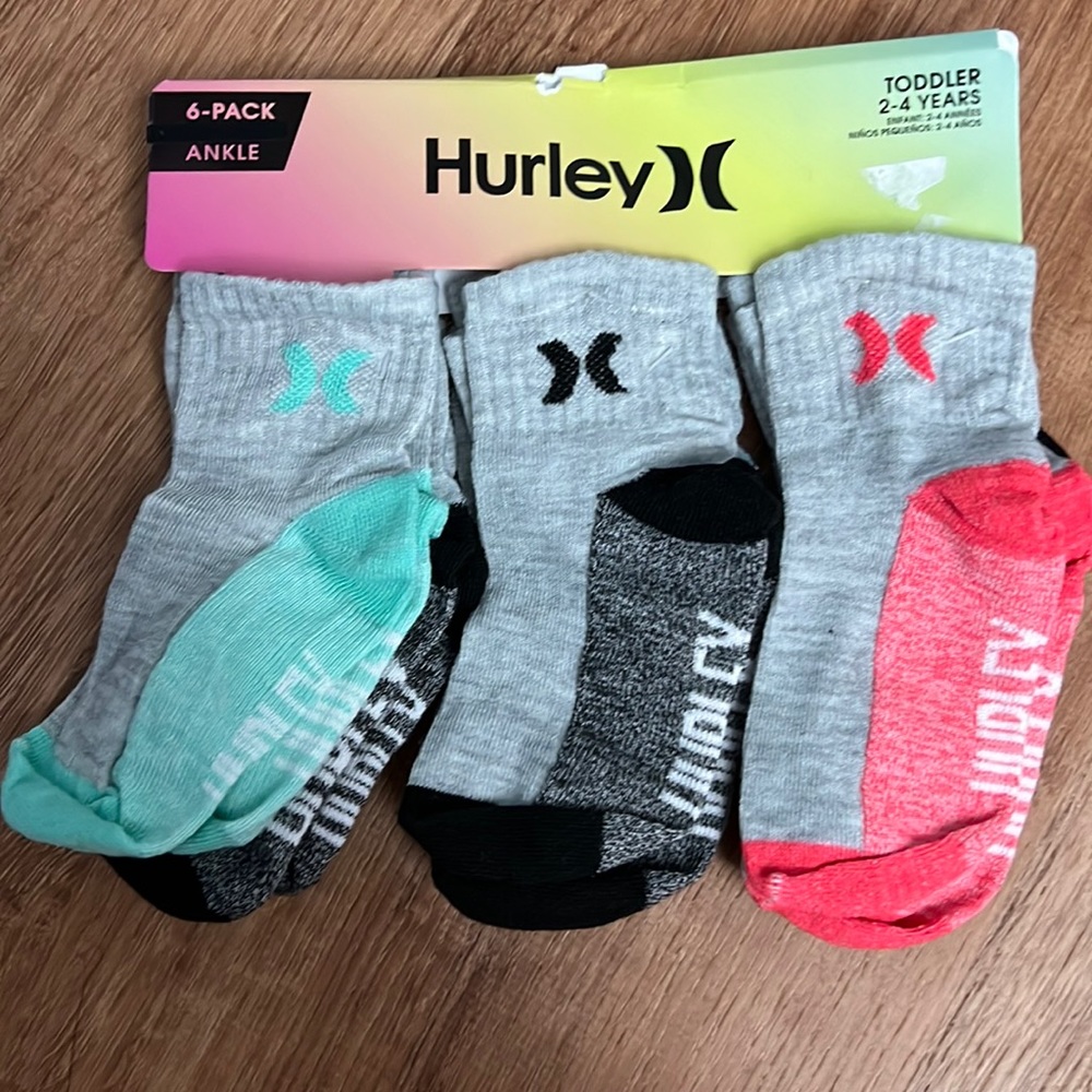 Hurley kids 6-pack ankle